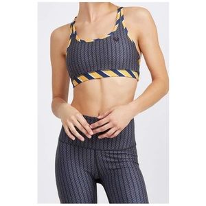 W.I.T.H Wear It To Heart High Rise Weave Crop